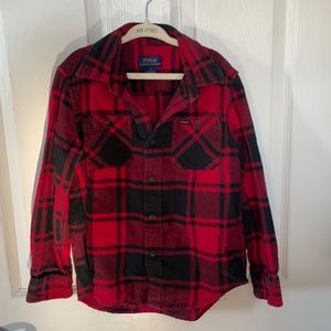 Ralph Lauren Flannel Button Down Shirt.